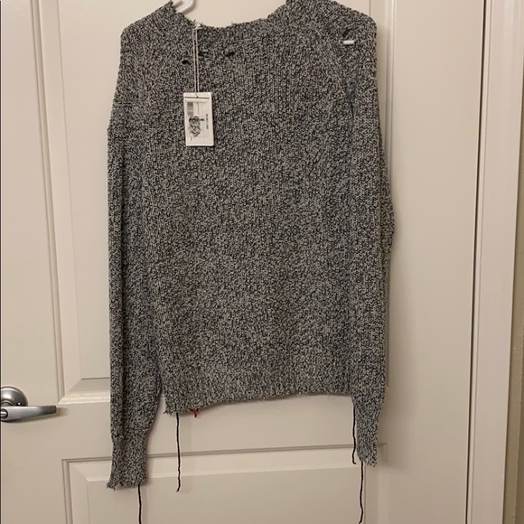 Helmut Lang Distressed Sweater - Picture 4 of 5